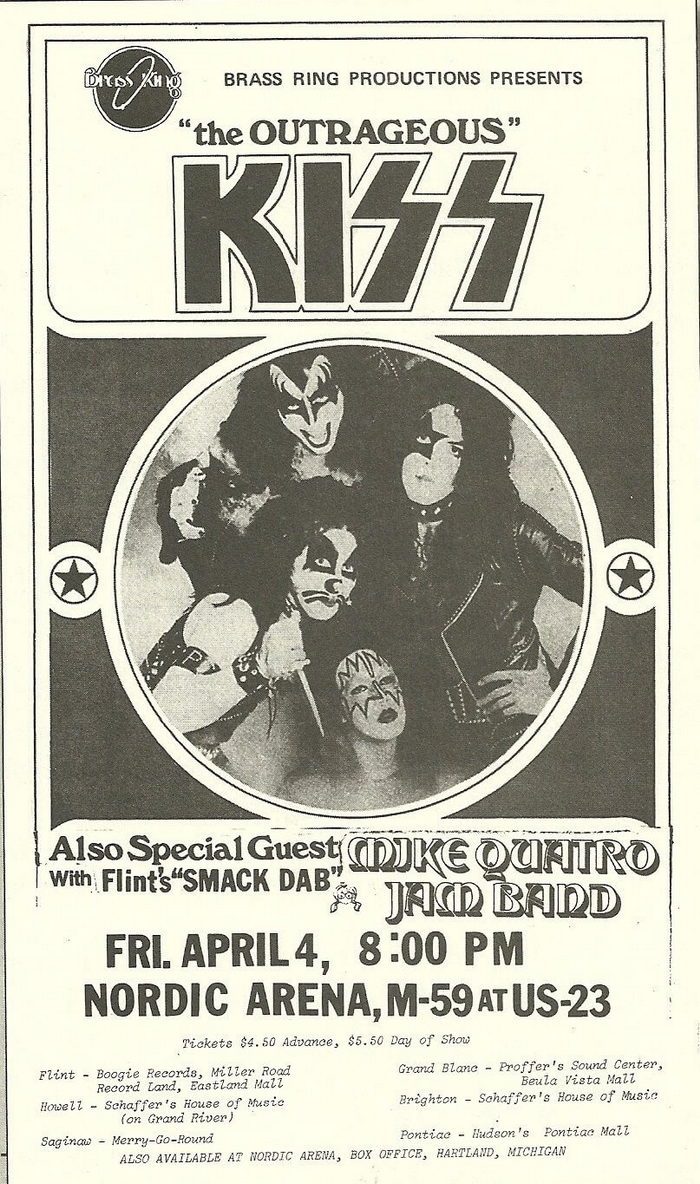 Nordic Ice Arena - Kiss Concert 1975